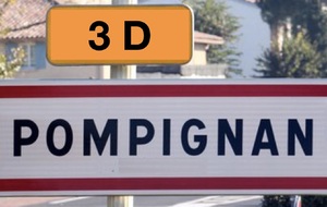 3D à Pompignan le 15 septembre