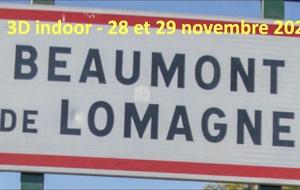 3D indoor à Beaumont de Lomagne