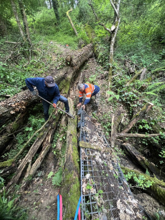 Le pont est réparé