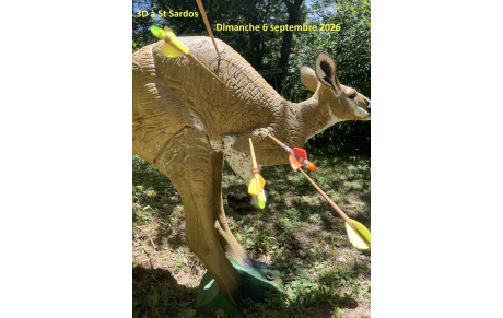Tir 3D à St Sardos le 6 septembre